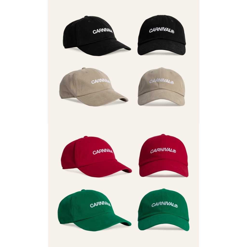 [ ของแท้ ] หมวก CARNIVAL Fall/Winter 2023 Classic Collection (Drop 3) CLASSIC LOGO LO CAP ของใหม่ พร้อมส่ง