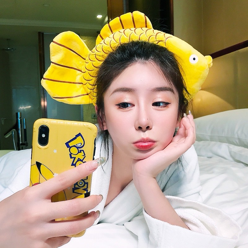 คาดผมปลาเหลือง พร้อมส่ง