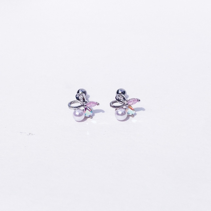 จิวต่างหูเกาหลี More Than Piercing: A224 Mellow Pearl