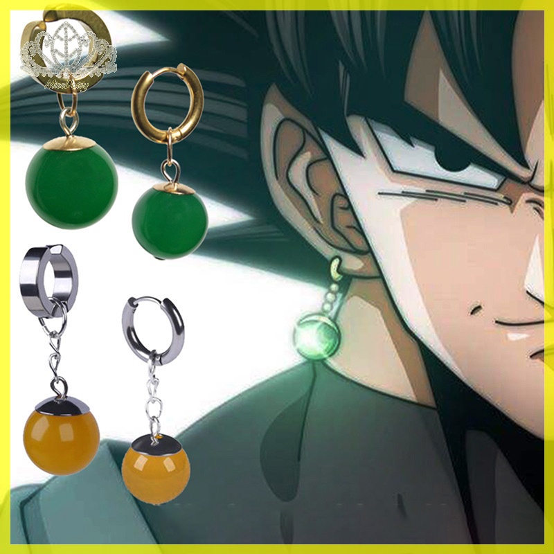 ต่างหู จี้รูปดอกเดซี่ Takerlama Vegetto Potara Son Goku Zamasu