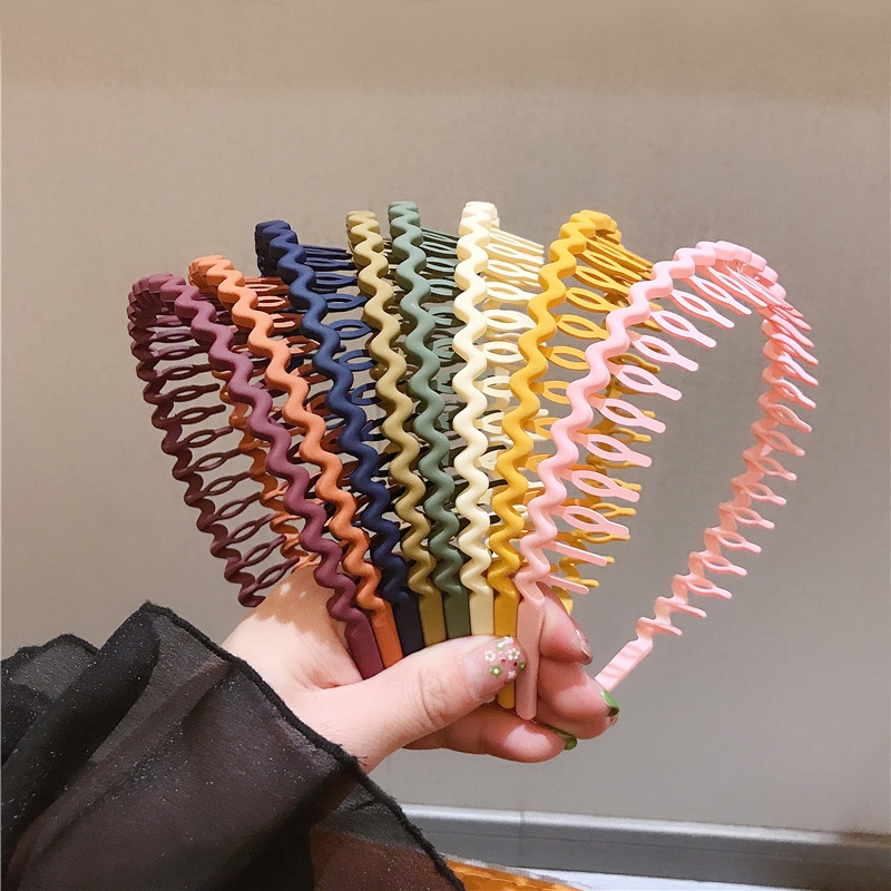 ที่คาดผม กันลื่น เครื่องประดับผม ออกแบบดี สีเงิน