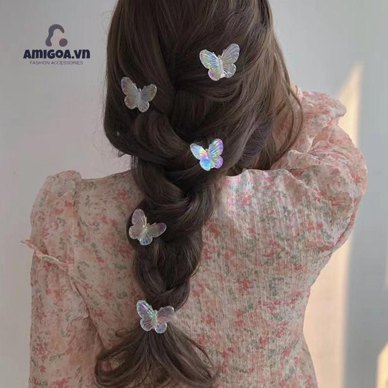 บติดผม รูปผีเสื้อนางเงือก แฟชั่นสวยงาม