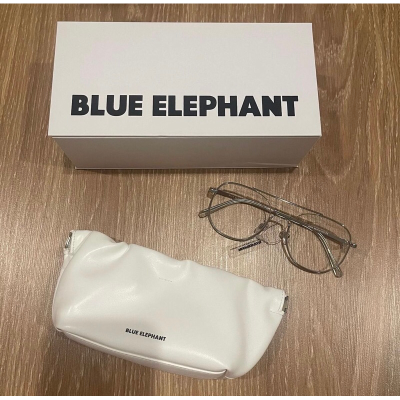 พรีออเดอร์ แว่น Blue elephant แว่นสายตา รุ่น sol silver นำเข้าจากเกาหลี แท้ 100%