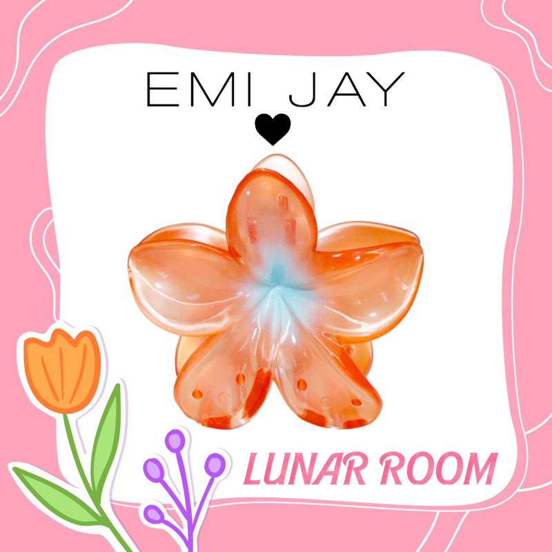 พร้อมส่ง  EMI JAY SUPER BLOOM CLIP IN NECTARINE PEARL