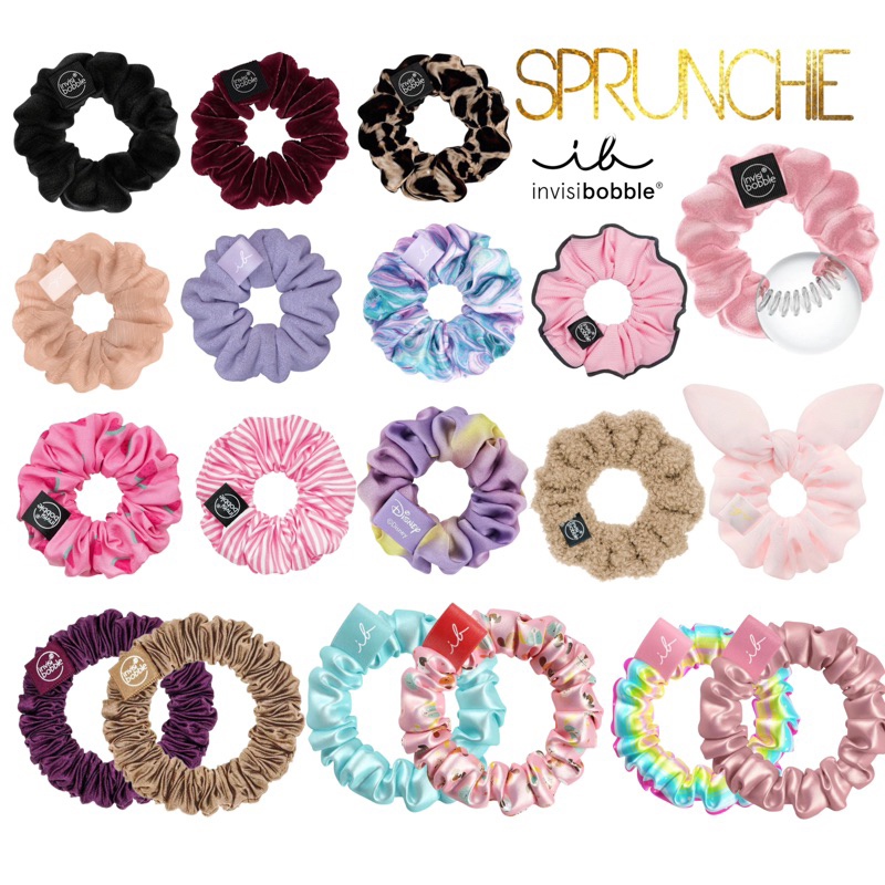 พร้อมส่ง INVISIBOBBLE ยางรัดผม รวมรุ่น Sprunchie