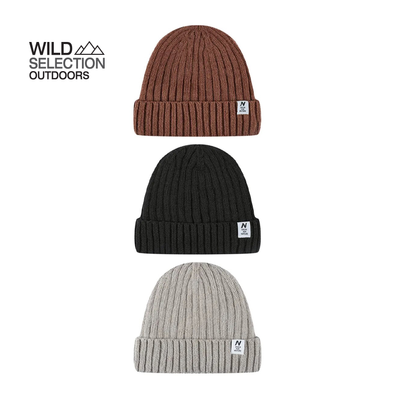 [พร้อมส่ง ] Naturehike หมวกไหมพรม ขนสัตว์ [✅แท้ประกันศูนย์] Wool warm knitted hat CYY2341LF018