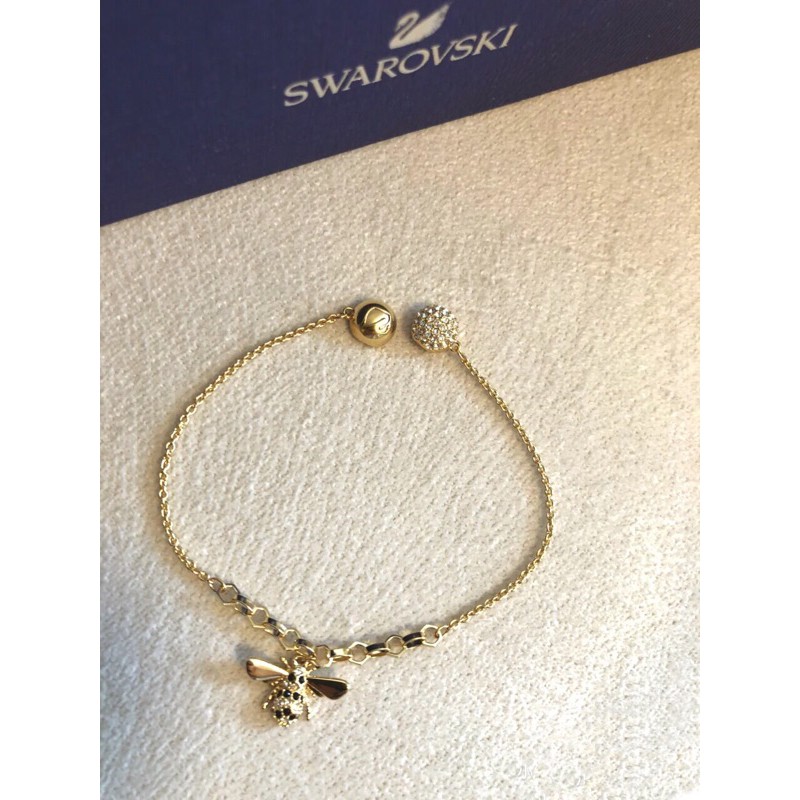 พร้อมส่ง Swarovskiแท้ใหม่ สร้อยข้อมือ swarovski ของแท้ ของแท้ 100% แท้蜜蜂手链