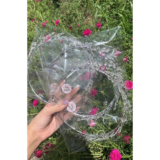 พร้อมส่ง มงกุฎ มงกุฎคริสตัล มงกุฎปัจฉิม พร้อมส่ง มงกุฎคริสตัลแบบครึ่งหัว