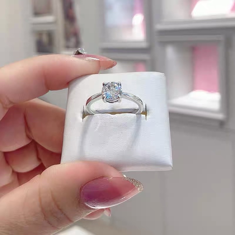 (พร้อมส่งทีไทย)pandora แหวนเงิน 925 ประดับเพทาย รูปนกพิราบ ไข่หรูหรา สําหรับผู้หญิง