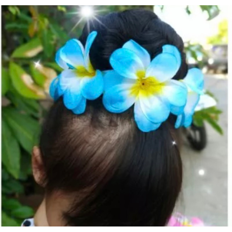 ยางมัดผมดอกลีลาวดี