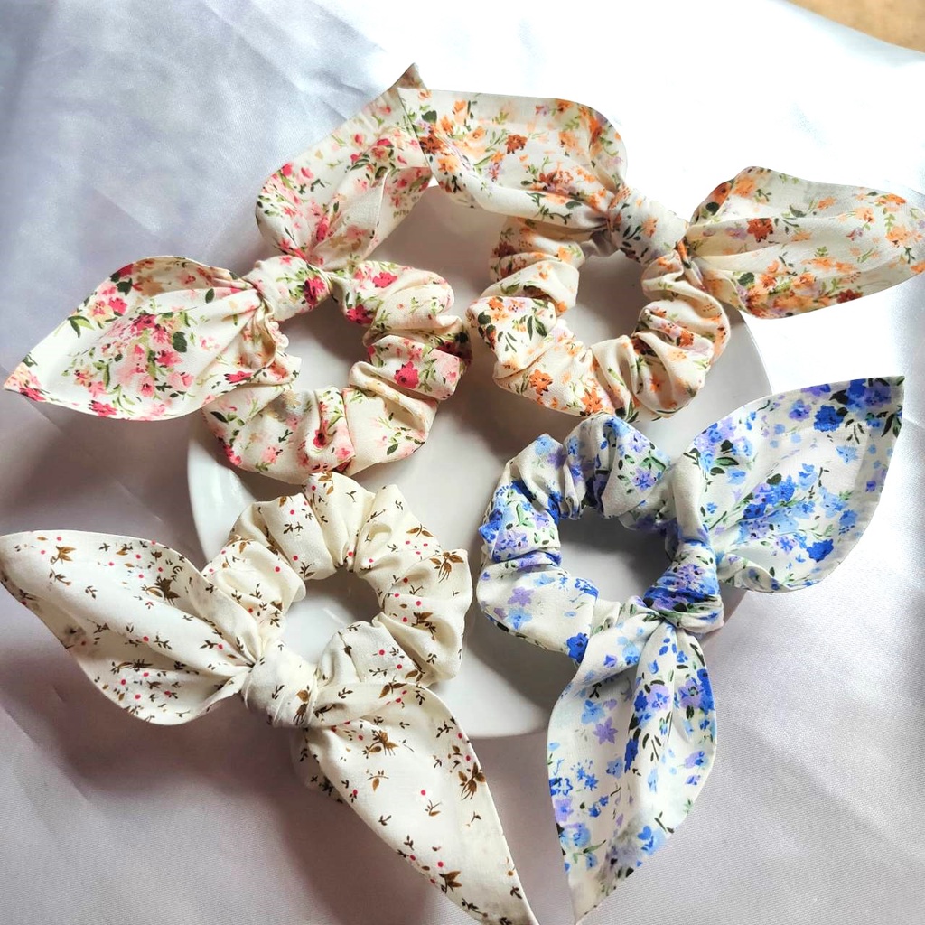 ยางรัดผม ( knot) แบบมีโบว์สวยๆ พร้อมส่ง