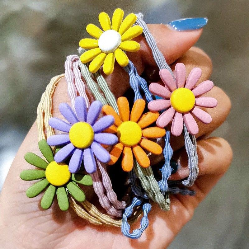 ยางรัดผม ดอกเดซี่ พร้อมส่ง