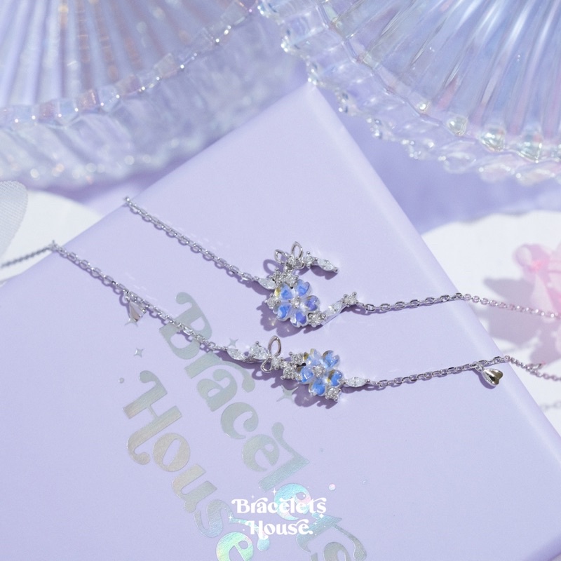 ลด 200.- ใส่โค้ด 30WOW44  สร้อยข้อมือเงินแท้ Blossom   ส่งฟรี EMS !