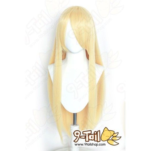 วิกคอสเพลย์ วิกผม Cosplay วิกผมสีบรอนซ์ทองอ่อน 80 cm