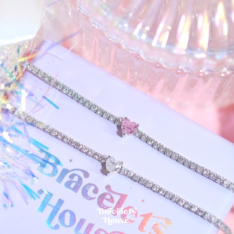 สร้อยข้อมือเงินแท้ 92.5% Erika  ส่งฟรี EMS !