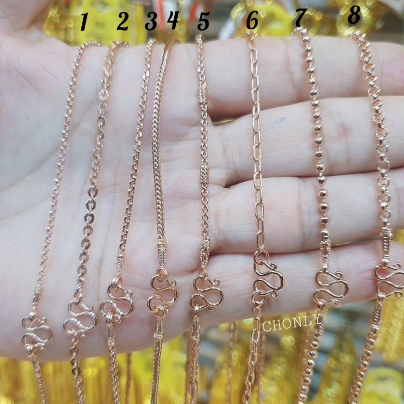 สร้อยคอชุปสีนาคของเด็ก งานสวยเหมือนแท้ใส่ติดตัวได้ตลอด ไม่ลอกไม่ดำ