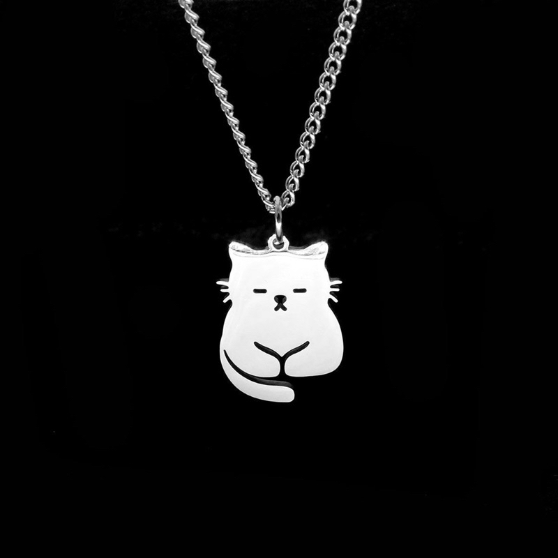 สร้อยจี้ sleepy cat 179-. พร้อมส่ง