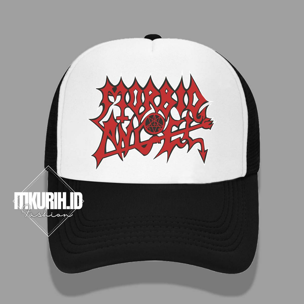 หมวกตาข่าย พิมพ์ลาย MORBID ANGEL คุณภาพดี