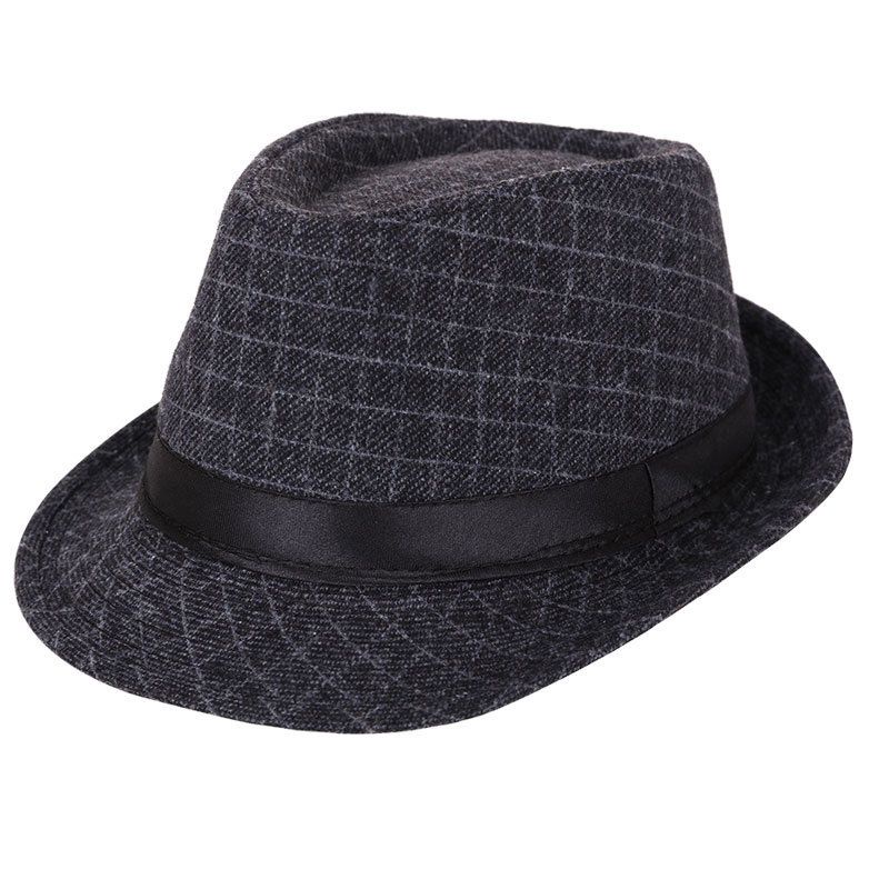 หมวกปานามาผ้า fedora  สต็อคส่งจากไทย