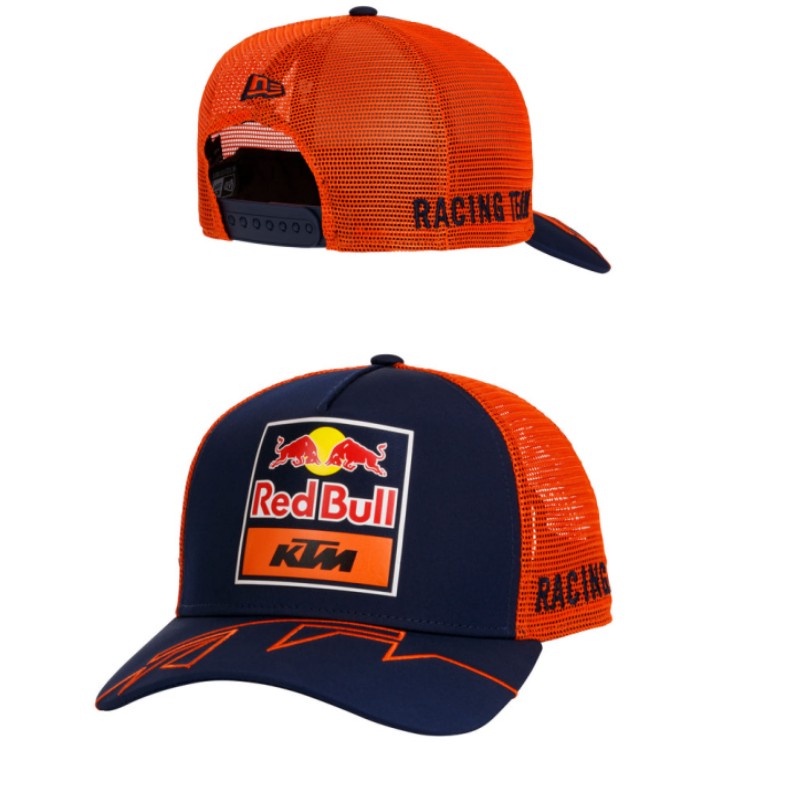 หมวกเบสบอล KTM Moto Racing F1 Max Verstappen สีแดง สําหรับผู้ชาย และผู้หญิง