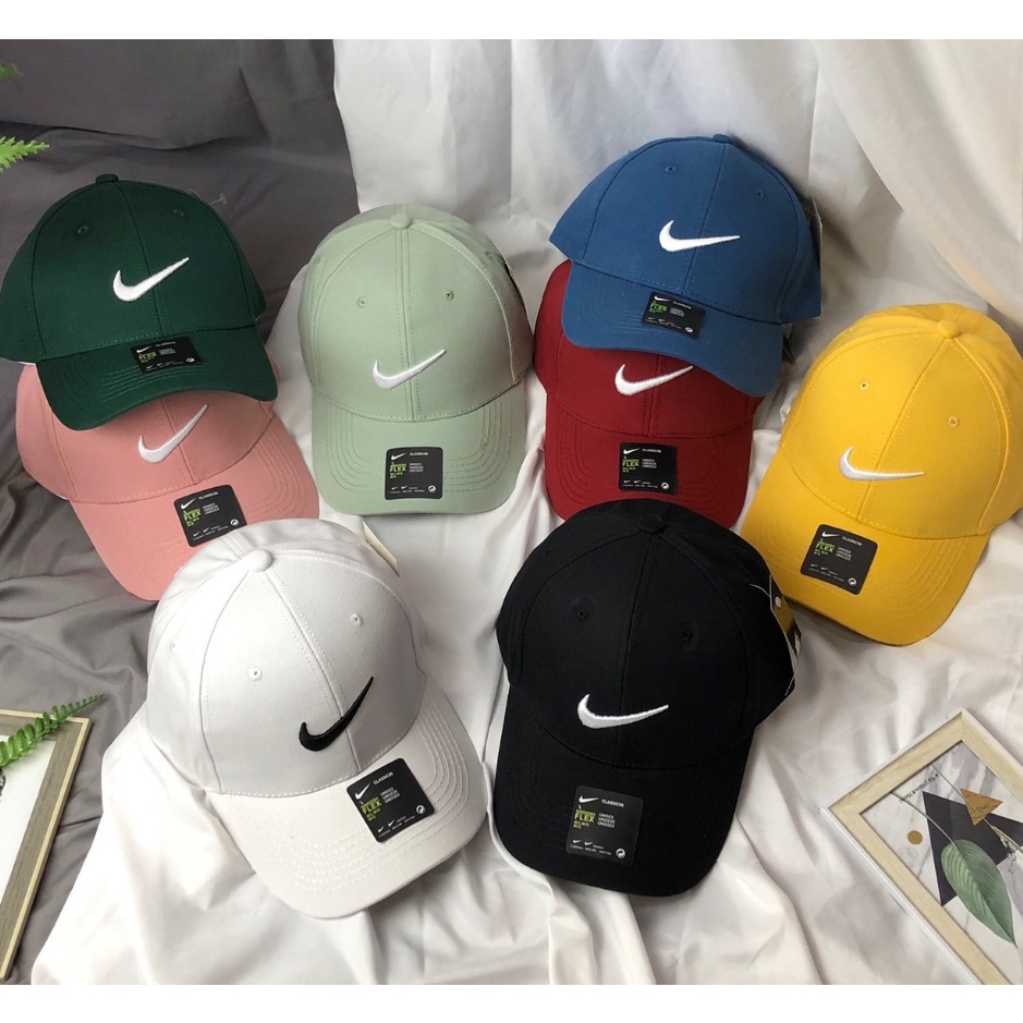 หมวกแก๊ป NIKE แบบใหม่ตัวอักษรภาษาอังกฤษหมวกผู้ชายผู้หญิงมีสินค้าพร้อมส่งจากไทย