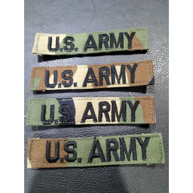 อาร์ม US ARMY ลายพราง WOODLAND