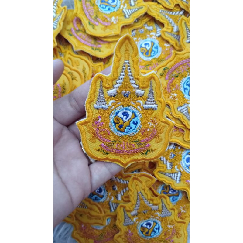 อาร์มแบบปักโลโก้๗๒ มีกาว(รีด) ไม่มีกาว(ปัก) พร้อมส่งร้านจากไทย