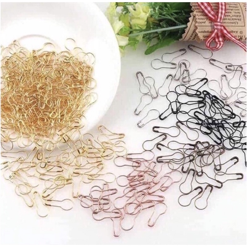 เข็มกลัดหลอดไฟถนอมผ้า 40ชิ้น 15บ.