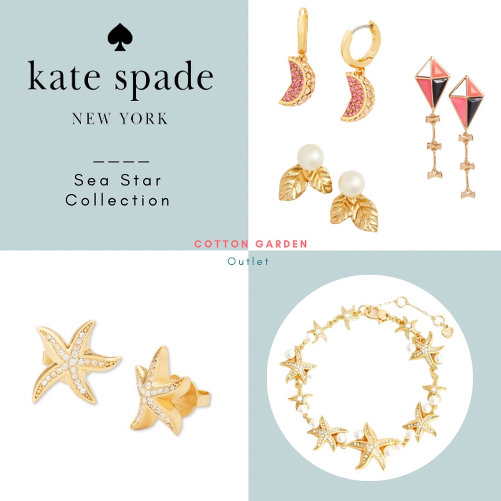 แท้ ตุ้มหู เคท Spade New York หลากหลายแบบ