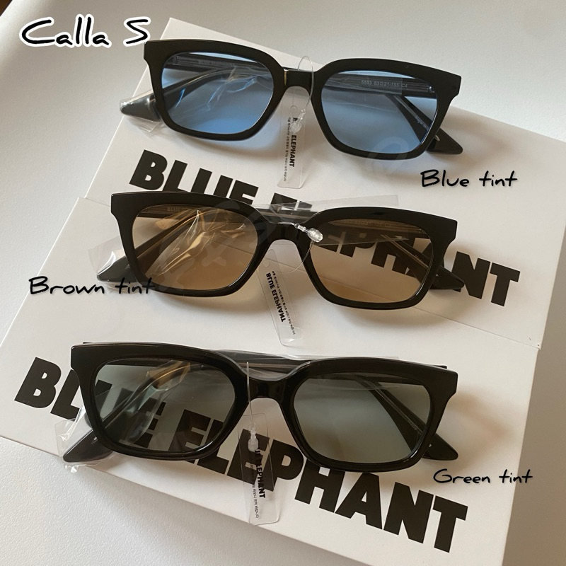 [แท้ /พร้อมส่ง  ]แว่นกันแดด Blue elephant รุ่น CALLA S