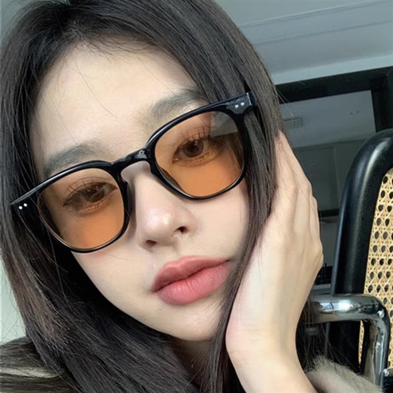 แว่นตากันแดด ทรงสี่เหลี่ยม สไตล์ยุโรป และอเมริกา แฟชั่นสําหรับผู้ชาย และผู้หญิง