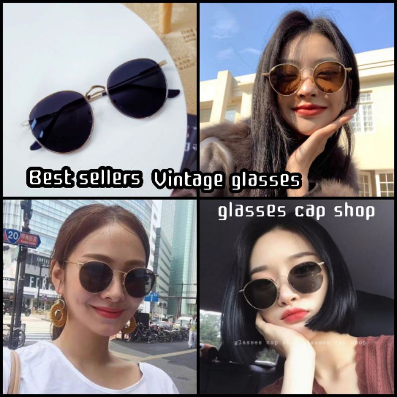 แว่นตาแฟชั่น แว่นตากันแดด ทรงหยดน้ำ คลาสสิค [[ร้านไทย สินค้าพร้อมส่ง]]