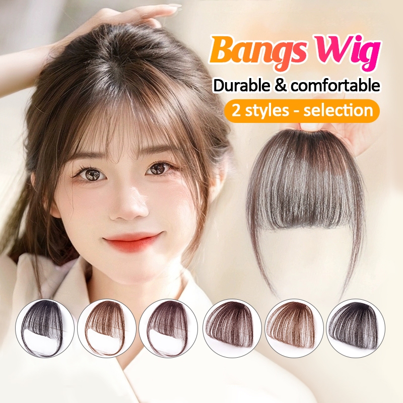แฮร์พีช หน้าม้า หน้าม้าซีทรู แบบสาวเกาหลี ผมนิ่ม เหมือนผมจริง