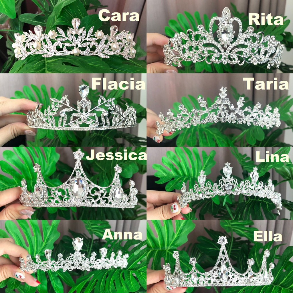 ❗️ส่งไว❗️รวมมงกุฎสวย แบบเพชร สำหรับเจ้าสาว หรือแต่งแฟนซี รูปสินค้าจริงทั้งหมด