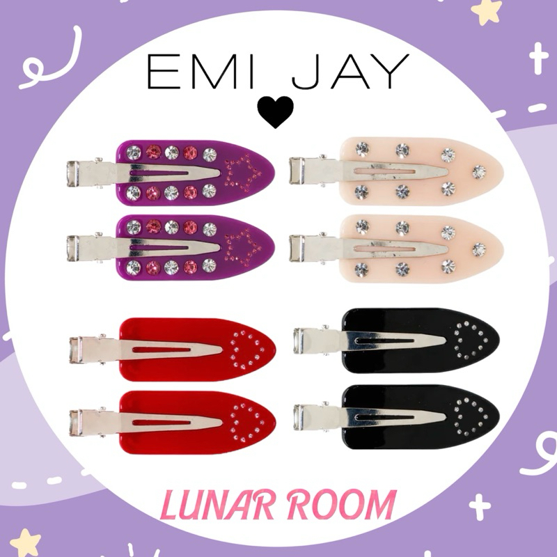 ❤️พร้อมส่ง  EMI JAY POPSTAR CLIPS DRAMA QUEEN