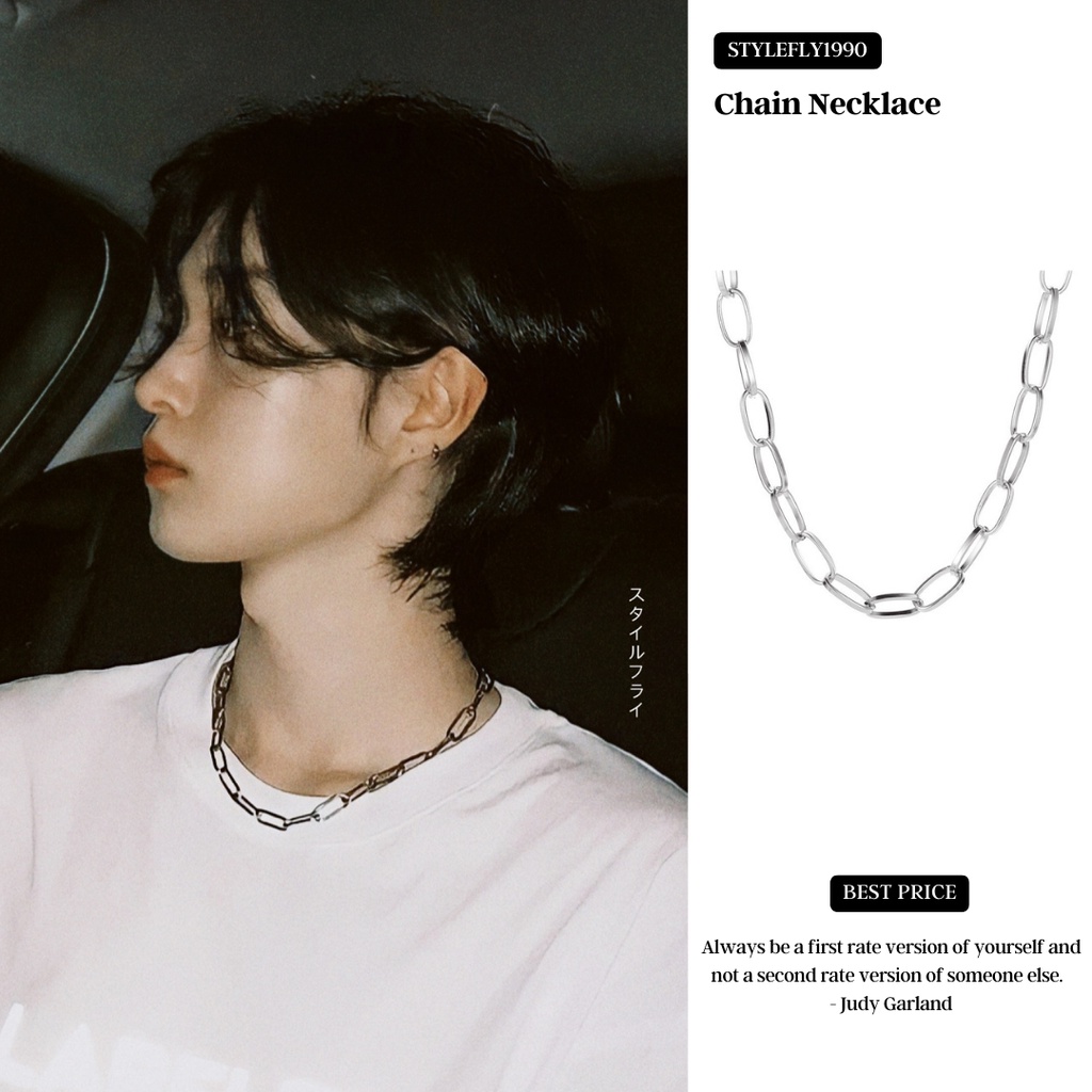 【 พร้อมส่ง 】Chain Necklace สร้อยโซ่คลาสสิค
