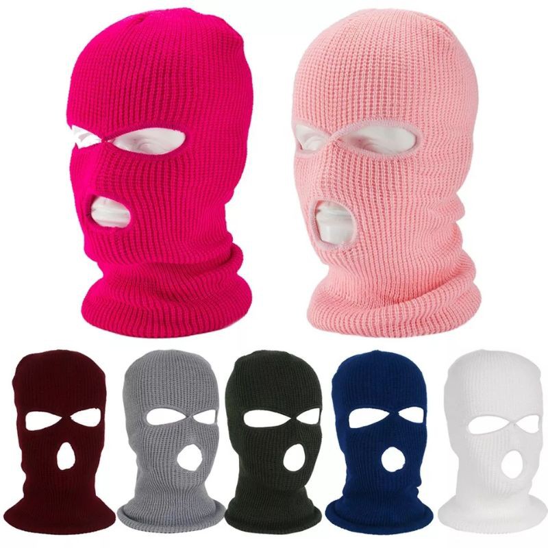 ️SUN RKT หมวกถักคลุม หน้ากาก Fashion Balaclava ski mask สวมใส่ภจญภัยในทุกกิจกรรม