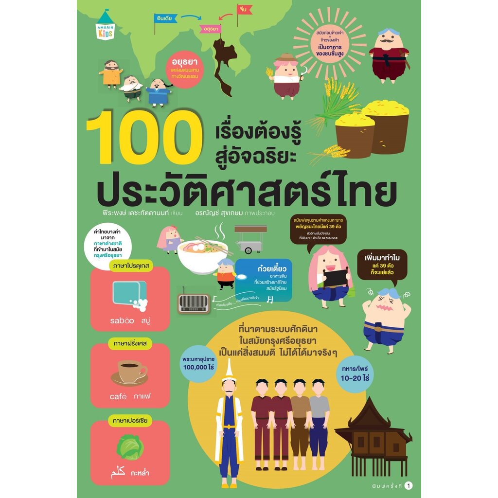 100 เรื่องต้องรู้สู่อัจฉริยะ ประวัติศาสตร์ไทย