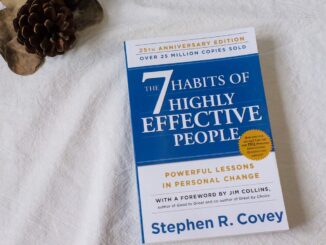 วรรณกรรม ฉบับภาษาอังกฤษ " The 7 Habits of Highly Effective People : Powerful Lessons in Personal Change " Seven Habits