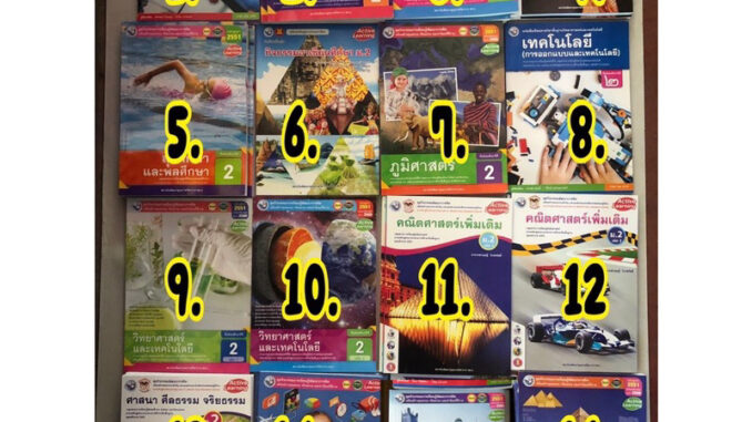 หนังสือเรียน  แบบฝึกหัด กิจกรรม ม.2 พว ครบทุกวิชา มัธยมศึกษาปีที่ 2 ประวัติศาสตร์ ทัศนศิลป์ การงานอาชีพ เศรษฐศาสตร์