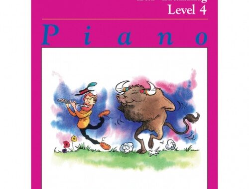 หนังสือเรียนเปียโน Alfred Basic Piano Ear Training 4