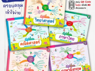 MISBOOK หนังสือสรุปเนื้อหาระดับมัธยมต้น ม.1-2-3 (ซื้อแยกเล่มได้)