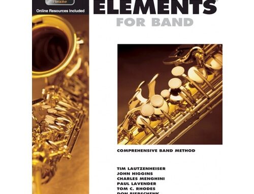 หนังสือเรียนดนตรี ESSENTIAL ELEMENTS FOR BAND – BOOK 2 WITH EEI Eb Alto Saxophone