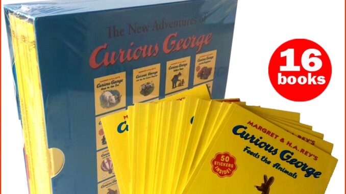 *พร้อมส่ง* หนังสือนิทานภาษาอังกฤษ ชุด The New Adventures of Curious George 16 books