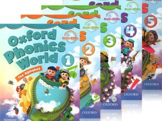 หนังสือเรียนภาษาอังกฤษ Oxford phonics world 1-5 หนังสือ+แบบฝึกหัด สำหรับน้องๆ อนุบาลและปฐมวัย