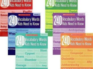 [pre-order] แนะนำหนังสือคำศัพท์ที่เด็กๆต้องรู้    240 Vocabulary Words Kids Need to know