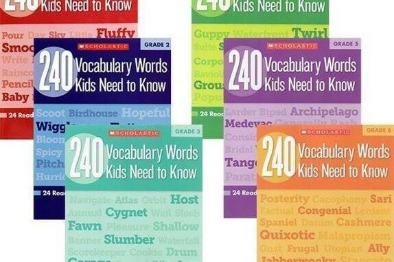 [pre-order] แนะนำหนังสือคำศัพท์ที่เด็กๆต้องรู้    240 Vocabulary Words Kids Need to know