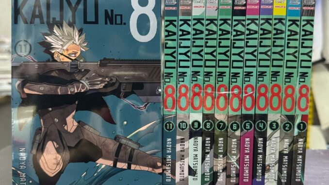 พร้อมส่ง  kaiju no.8 ไคจู ยกชุด เล่ม 1-11 ล่าสุด หนังสือการ์ตูน มือหนึ่ง มังงะ kaijyu หมายเลข8