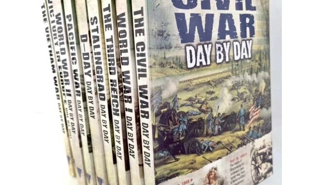 World War Day By Day Historical War Reading Chapter Book 9 Books