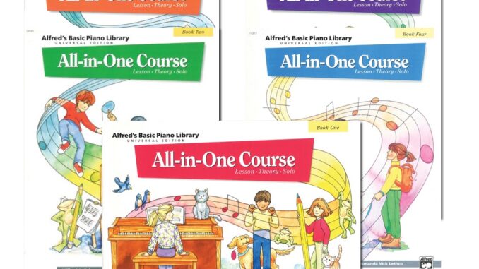 Basic Piano Library All-in-One Course for Children 1